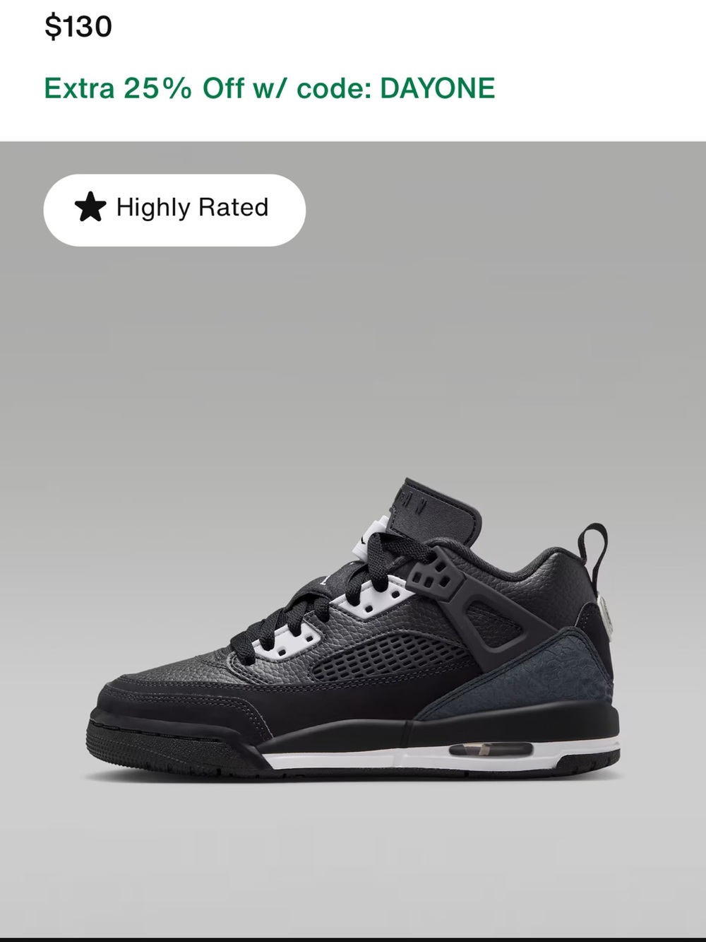Jordan Spizike Low- Big Boys grade school - Picture 10 of 10